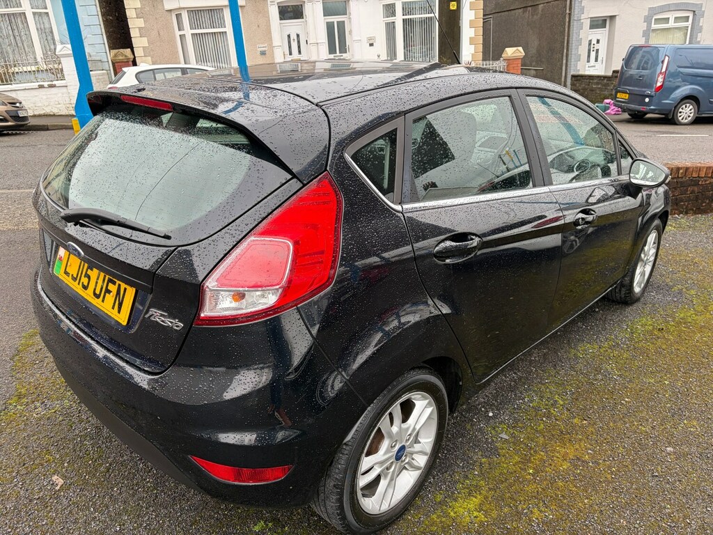 Ford Fiesta 1.5 Tdci Zetec LJ15UFN Black #6