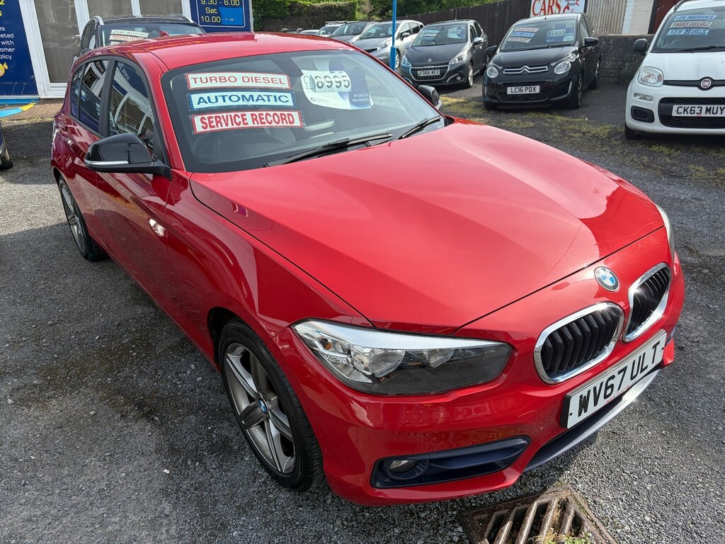 BMW 1 Series 116D Sport Nav Step Red