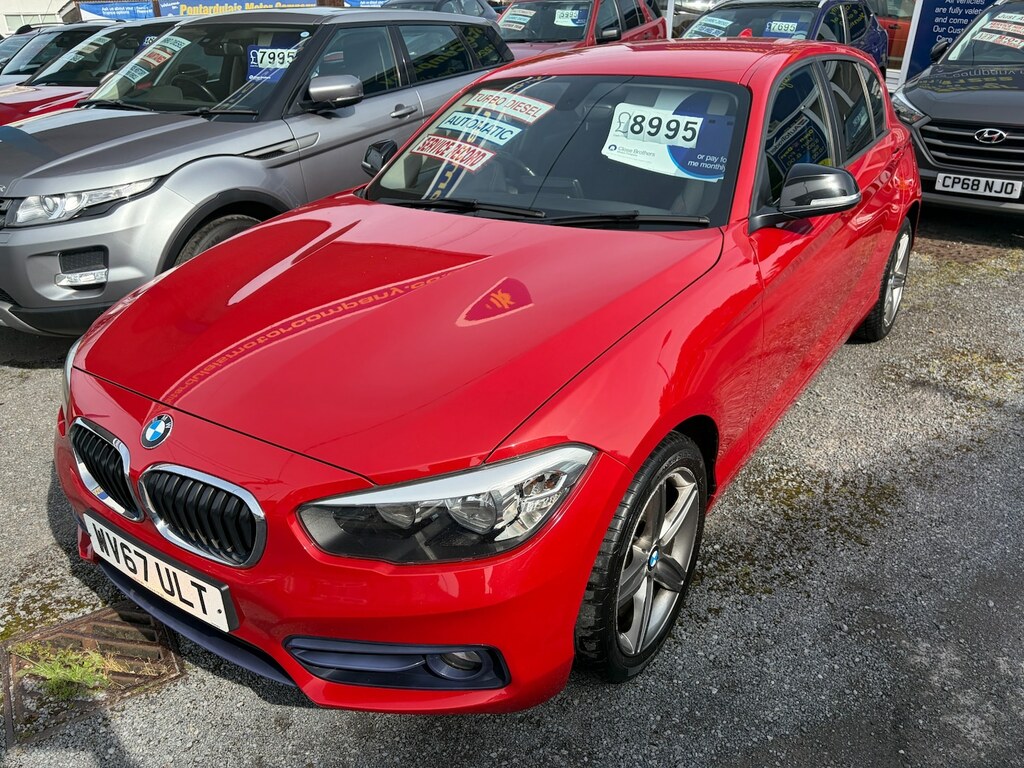 BMW 1 Series 116D Sport Nav Step WV67ULT Red #3