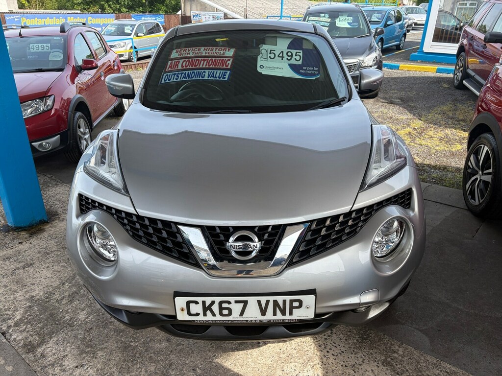 Nissan Juke 1.2 Dig-t Acenta CK67VNP Silver #2