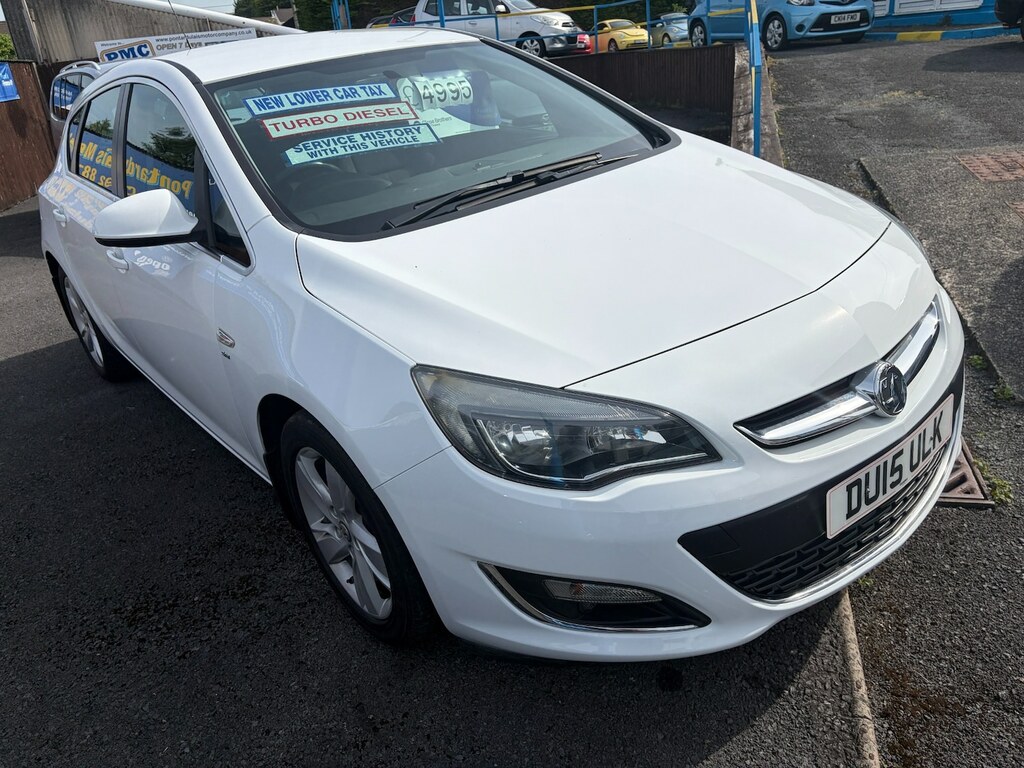 Vauxhall Astra 2.0 Cdti 16V Ecoflex Sri 165 White