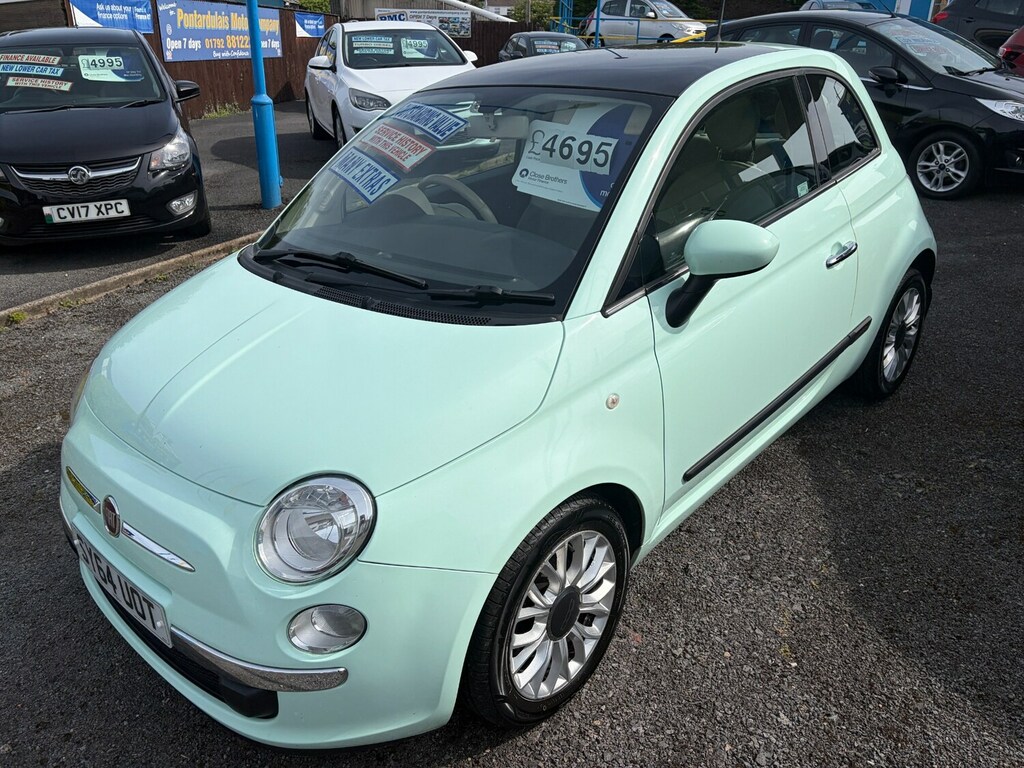 Fiat 500 0.9 Twinair Lounge SY64UOT Green #3