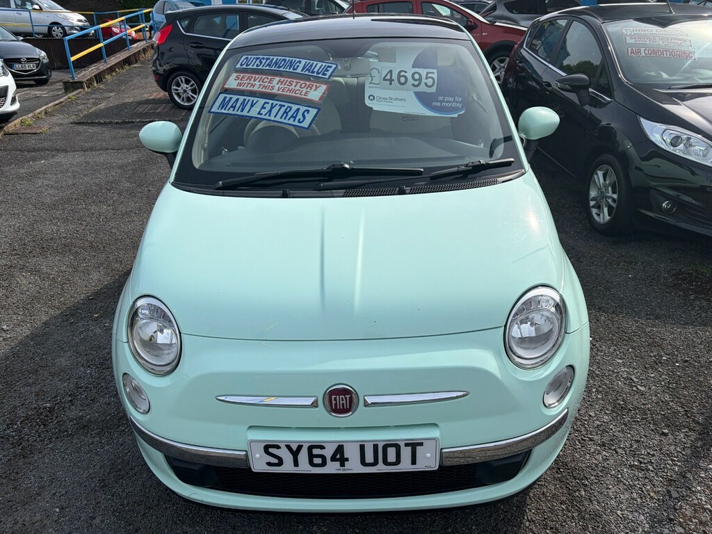 Fiat 500 0.9 Twinair Lounge SY64UOT Green #2