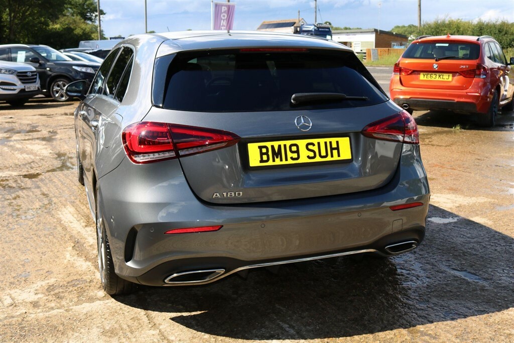 Mercedes-Benz A Class A 200 Amg Line White #9