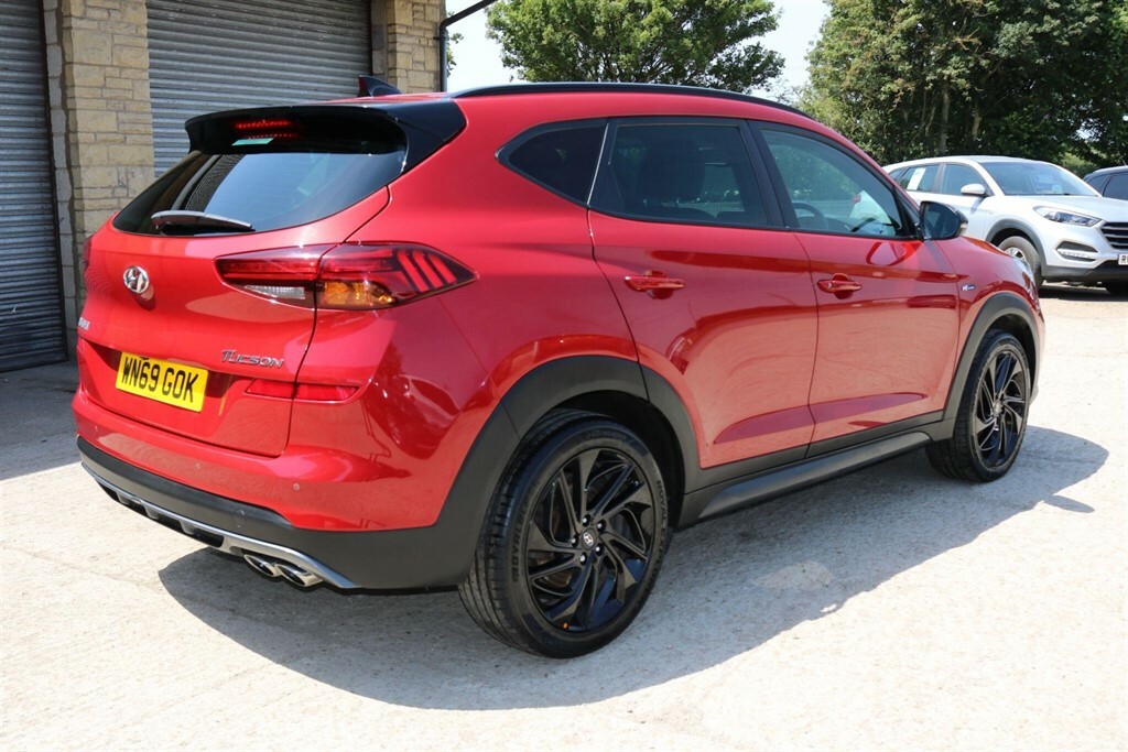 Hyundai Tucson 1.6 Crdi Mhev N Line Euro 6 Ss WN69GOK Red #6