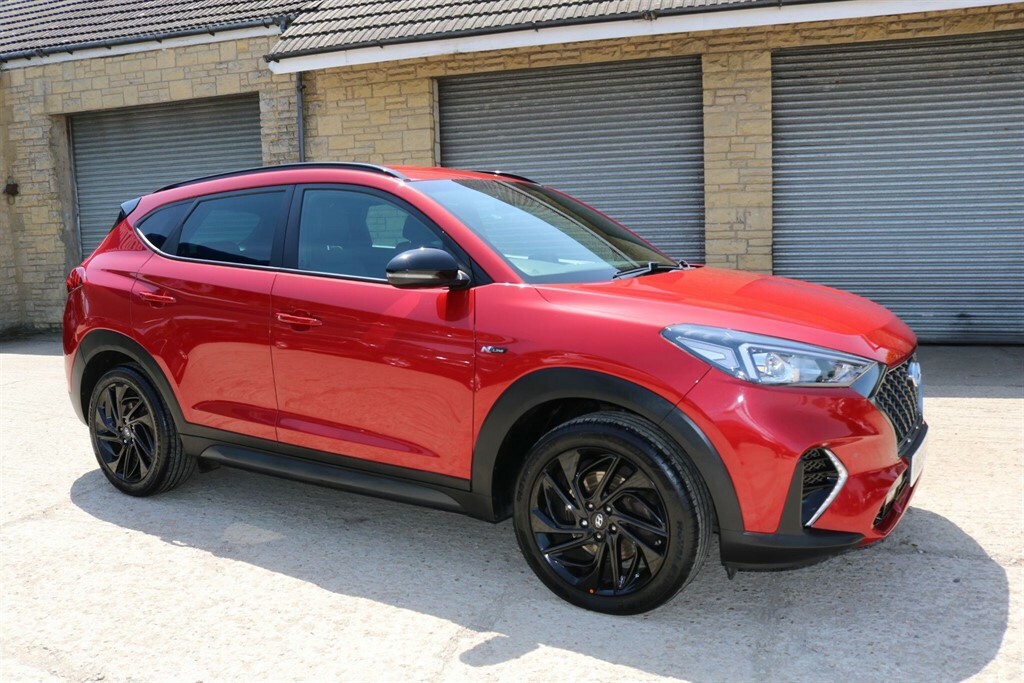 Hyundai Tucson 1.6 Crdi Mhev N Line Euro 6 Ss WN69GOK Red #2