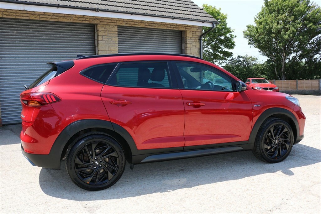Hyundai Tucson 1.6 Crdi Mhev N Line Euro 6 Ss WN69GOK Red #5