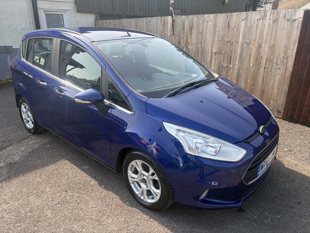 Ford B-Max Mpv 1.0 T Ecoboost Zetec 2014 Blue