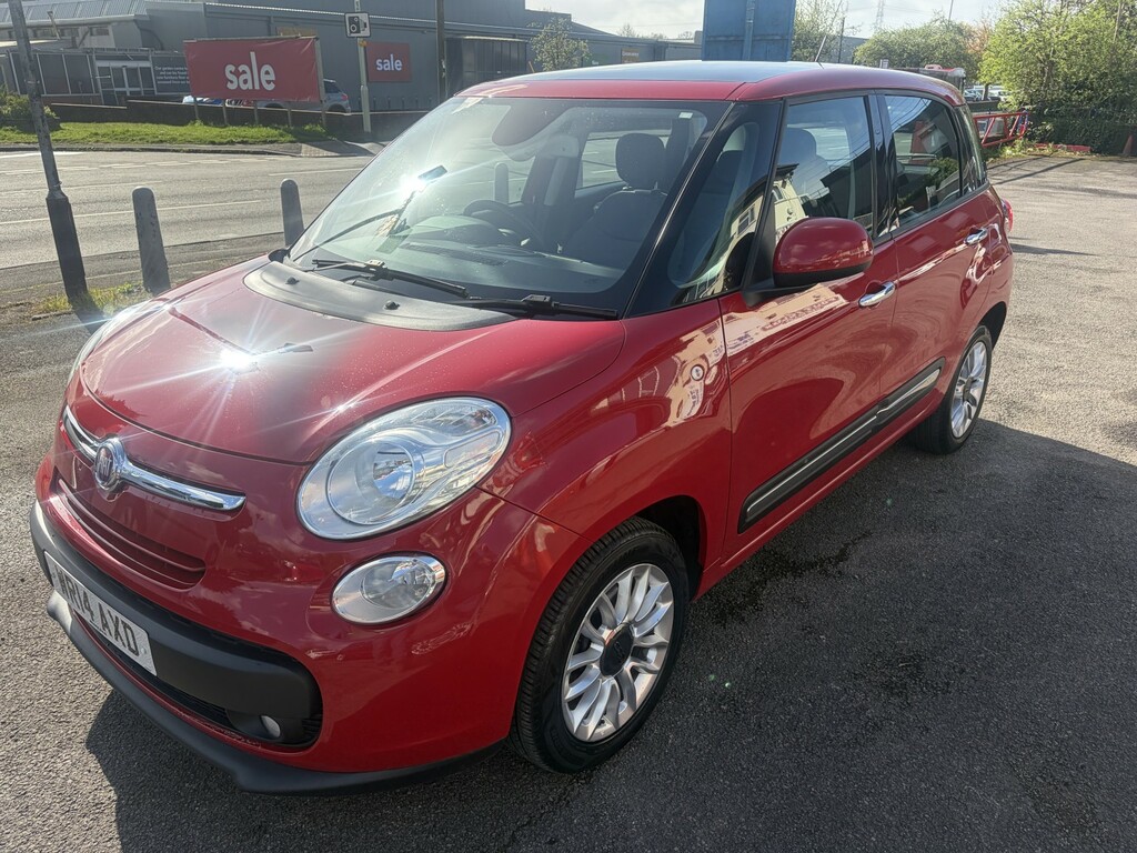Fiat 500L Mpv 1.3 500L Lounge 1.3 Multijet 85Hp 2014 Red #4