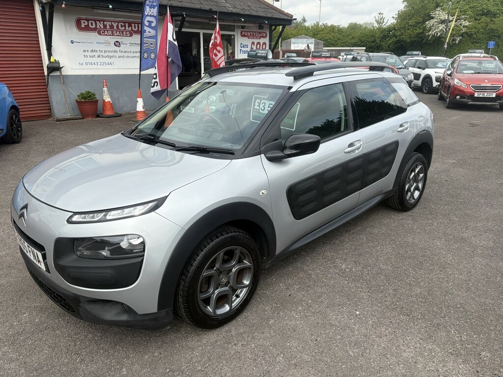 Citroen C4 Cactus Hatchback 1.2 Puretech Feel 2015 KR65FNA Silver #3