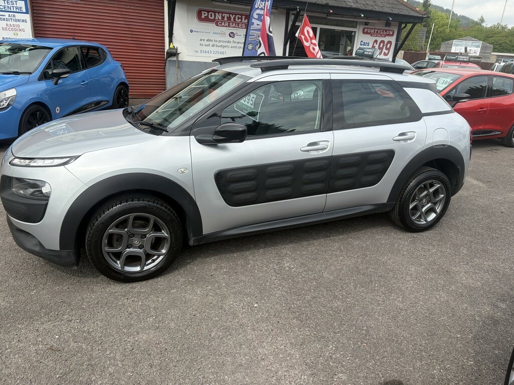 Citroen C4 Cactus Hatchback 1.2 Puretech Feel 2015 KR65FNA Silver #4