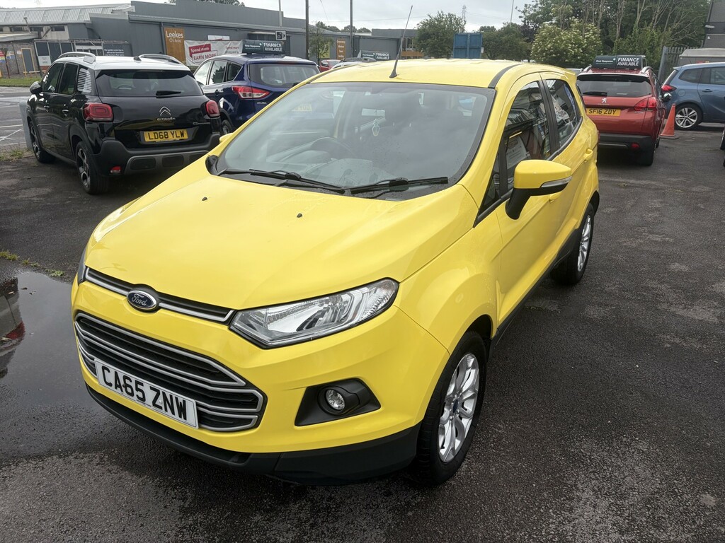 Ford Ecosport 1.0 T Ecoboost Zetec Yellow #5