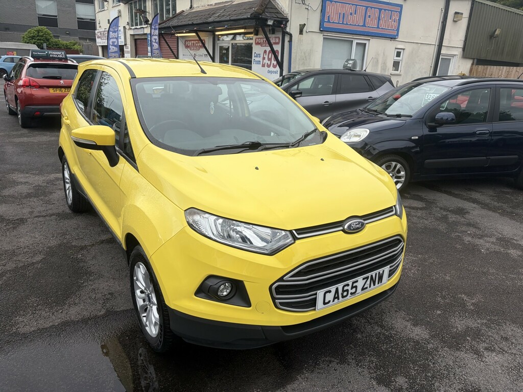 Ford Ecosport 1.0 T Ecoboost Zetec Yellow