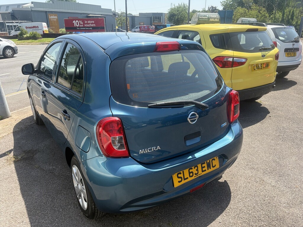 Nissan Micra 1.2 Visia Blue #4