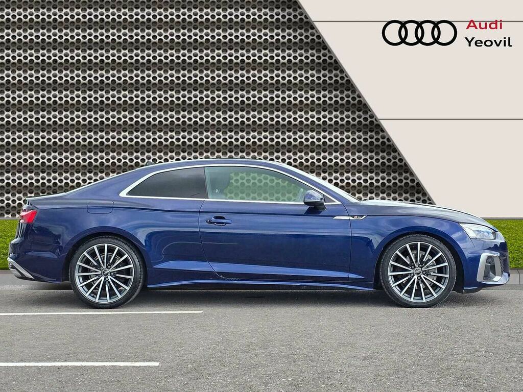 Audi A5 Coup- S Line 35 Tfsi 150 Ps S Tronic - 2023 EJ23HDY Blue #4