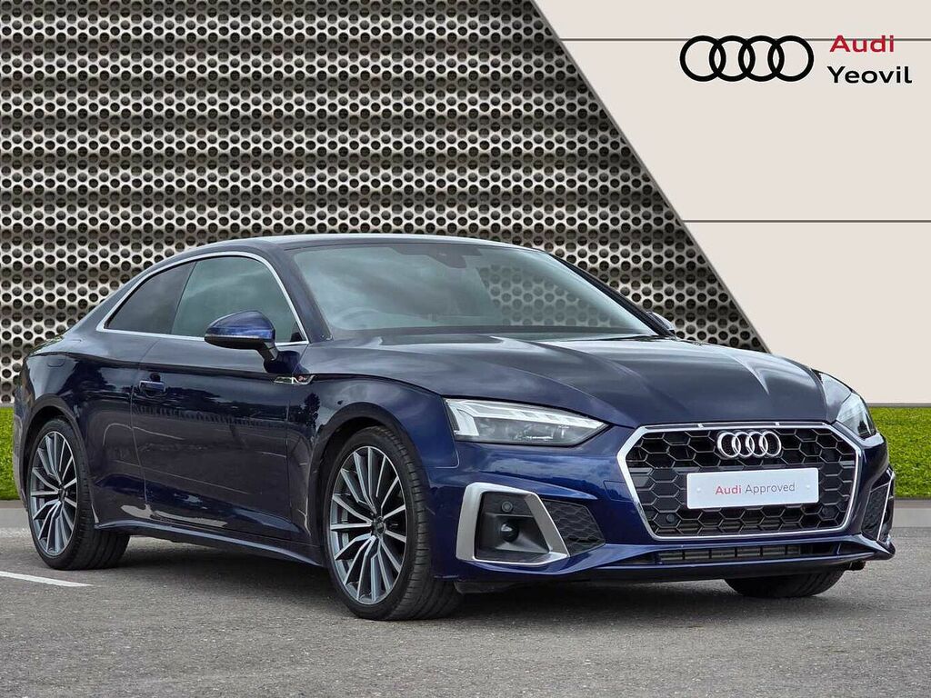 Audi A5 Coup- S Line 35 Tfsi 150 Ps S Tronic - 2023 EJ23HDY Blue