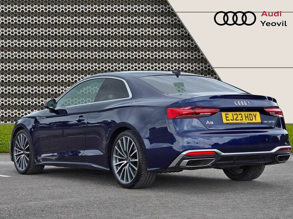 Audi A5 Coup- S Line 35 Tfsi 150 Ps S Tronic - 2023 EJ23HDY Blue #3