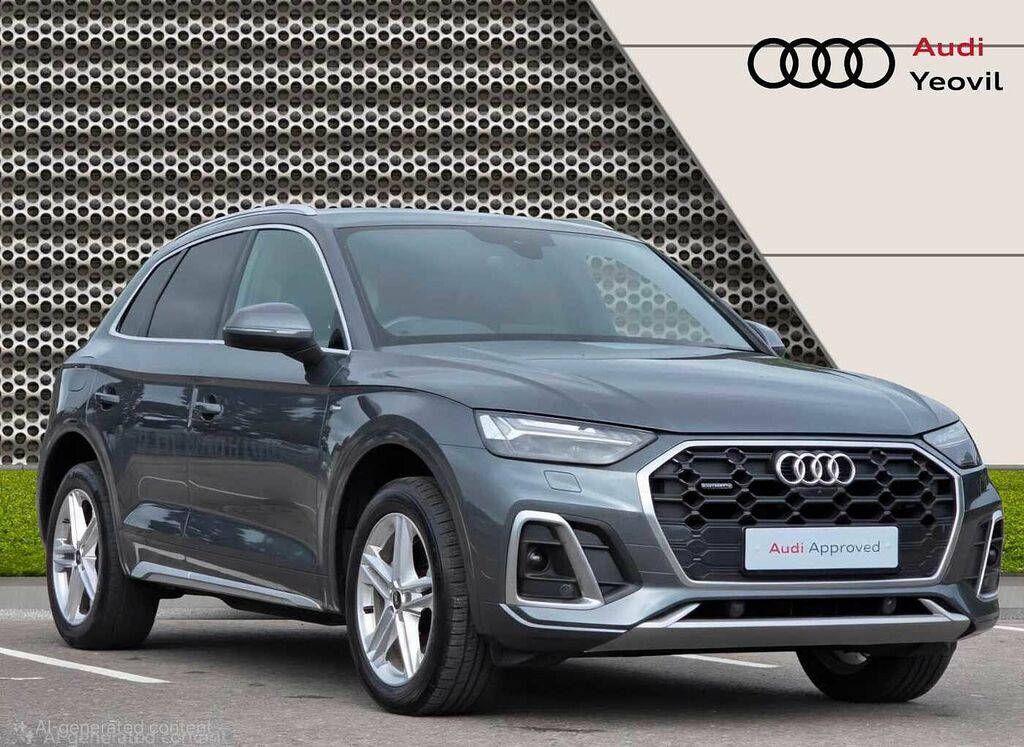 Audi Q5 S Line 40 Tdi Quattro 204 Ps S Tronic - 2023 GU23UMH Grey