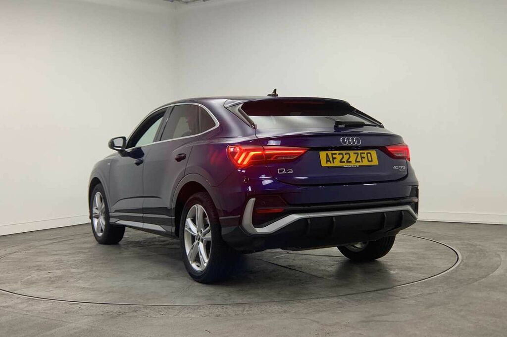Audi Q3 S Line 40 Tfsi Quattro 190 Ps S Tronic - 2022 AF22ZFO Blue #3