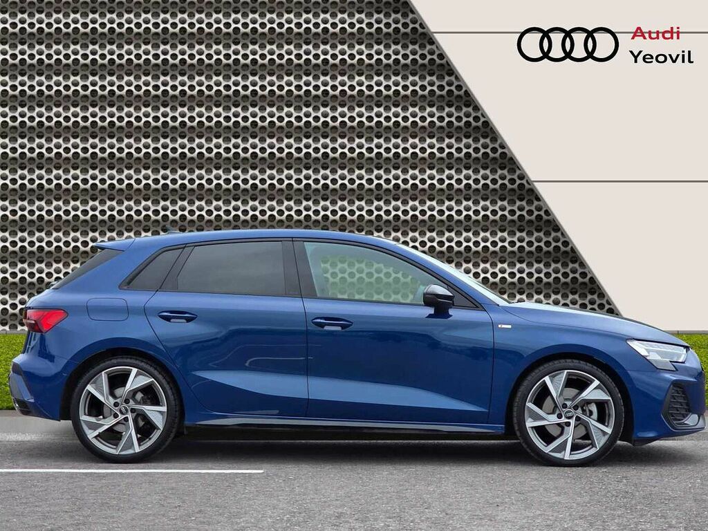Audi A3 Black Edition 35 Tfsi 150 Ps S Tronic - 2025 WD25FXU Blue #4