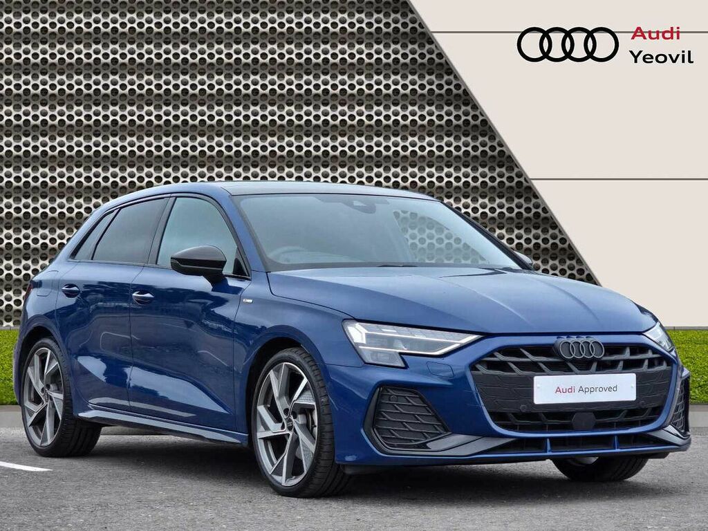 Audi A3 Black Edition 35 Tfsi 150 Ps S Tronic - 2025 Blue
