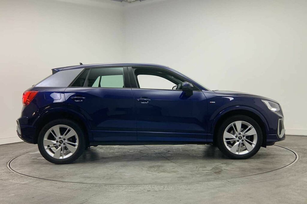 Audi Q2 S Line 35 Tfsi 150 Ps S Tronic - 2022 HG72OMU Blue #4