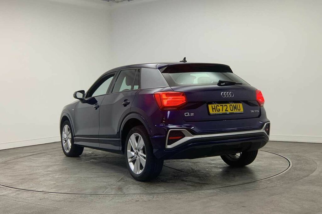 Audi Q2 S Line 35 Tfsi 150 Ps S Tronic - 2022 HG72OMU Blue #3