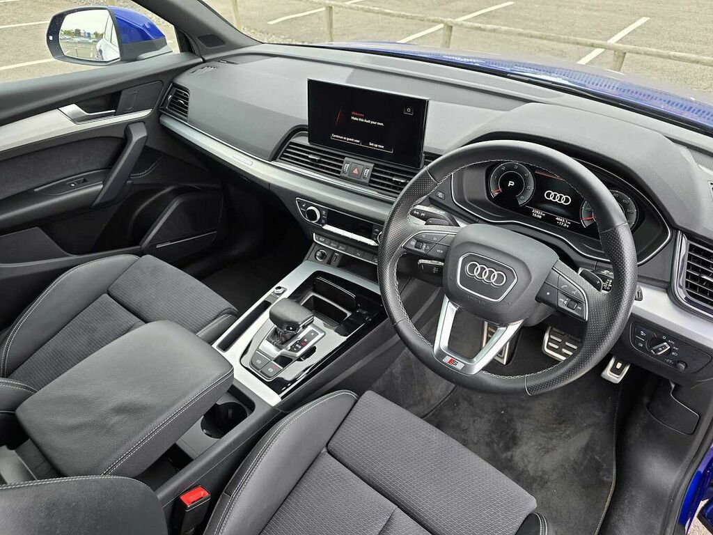 Audi Q5 S Line 40 Tdi Quattro 204 Ps S Tronic - 2023 WJ73HRP Blue #6
