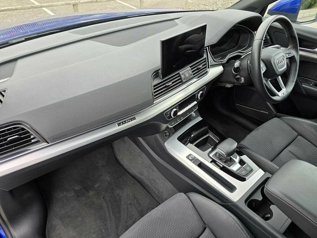 Audi Q5 S Line 40 Tdi Quattro 204 Ps S Tronic - 2023 WJ73HRP Blue #2