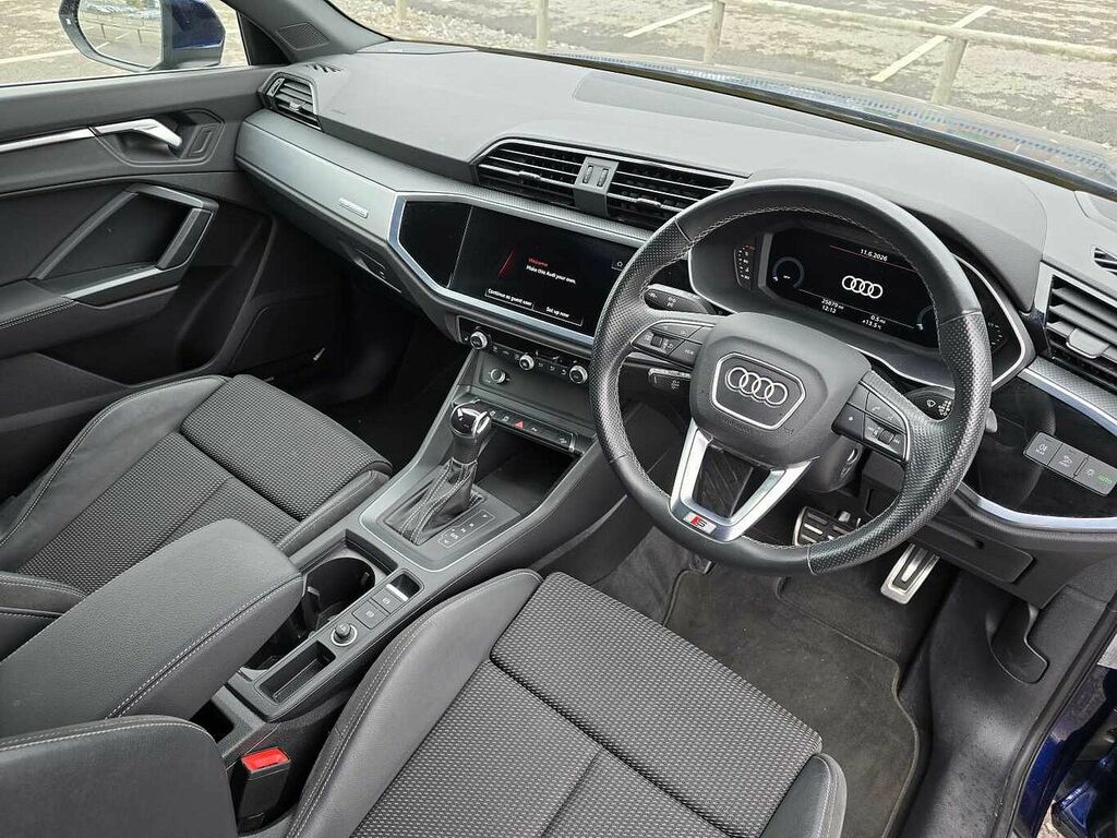 Audi Q3 S Line 40 Tdi Quattro 200 Ps S Tronic - 2022 DG72FWA Blue #6