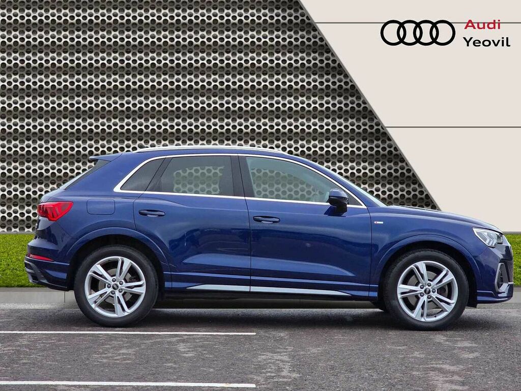 Audi Q3 S Line 40 Tdi Quattro 200 Ps S Tronic - 2022 DG72FWA Blue #4