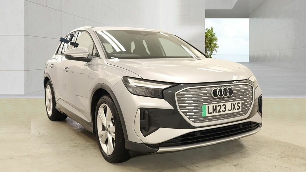 Audi Q4 E Tron Q4 S Line 40 E-tron 150,00 Kw - 2023 Silver
