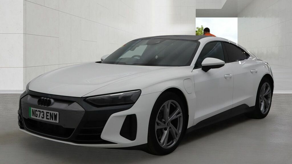 Audi E Tron GT Gt Quattro 350,00 Kw - 2023 White #3