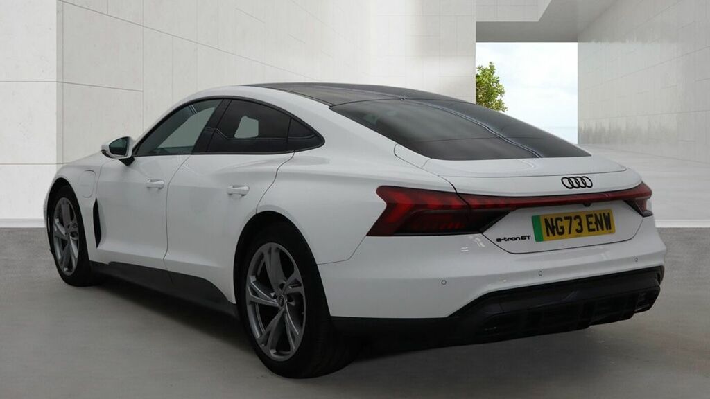 Audi E Tron GT Gt Quattro 350,00 Kw - 2023 White #4
