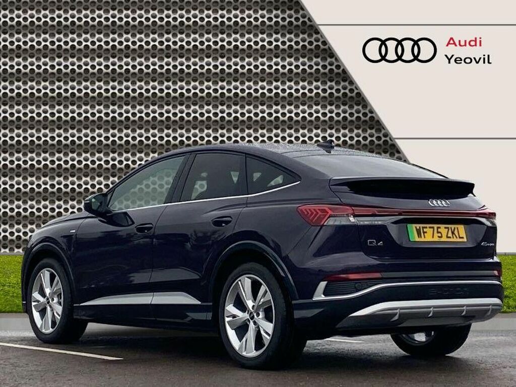 Audi Q4 E Tron Q4 Sportback S Line 45 E-tron 210,00 Kw - 2025 Purple #3