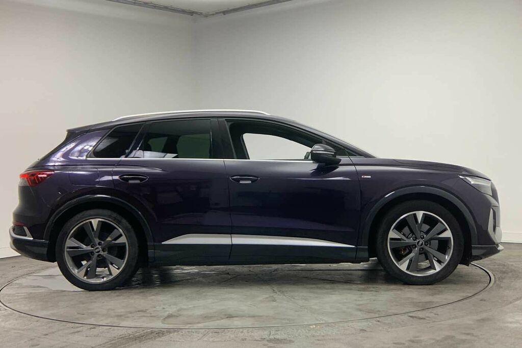 Audi Q4 E Tron Q4 S Line 35 E-tron 125,00 Kw - 2021 WU71BHA Purple #4