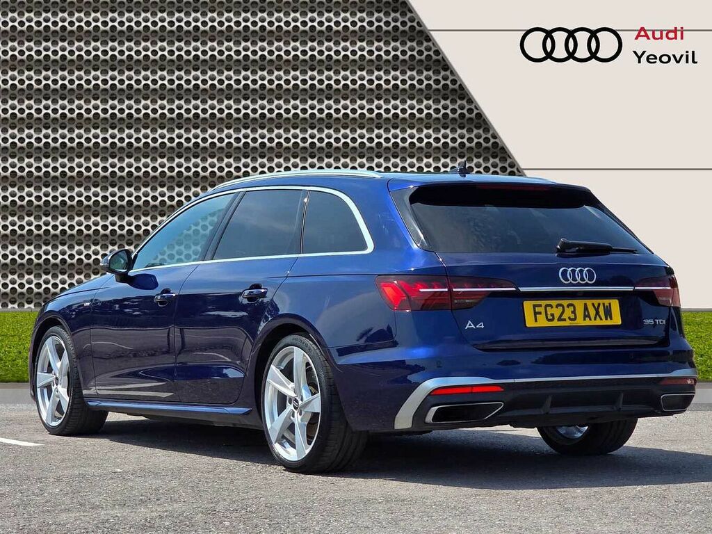 Audi A4 Avant Avant S Line 35 Tdi 163 Ps S Tronic - 2023 FG23AXW Blue #3