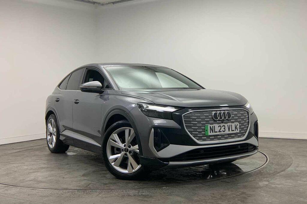 Audi Q4 E Tron Q4 Sportback S Line 40 E-tron 150,00 Kw - 2023 Grey