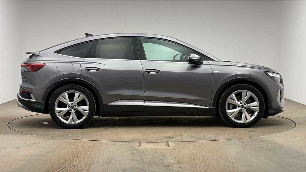 Audi Q4 E Tron Q4 Sportback S Line 40 E-tron 150,00 Kw Grey #4