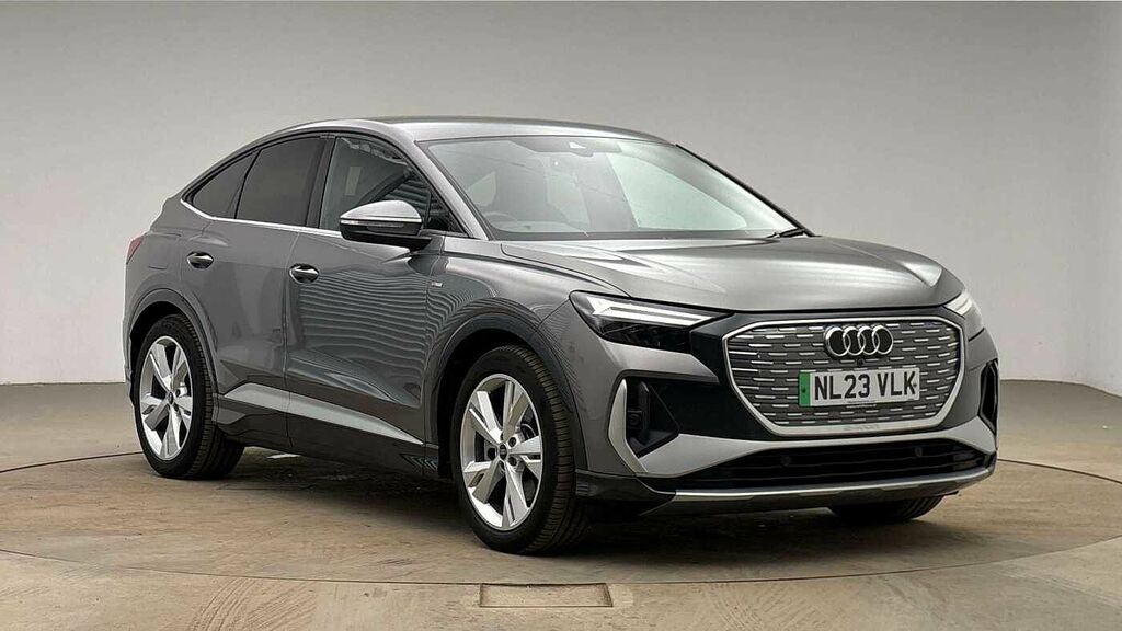 Audi Q4 E Tron Q4 Sportback S Line 40 E-tron 150,00 Kw Grey