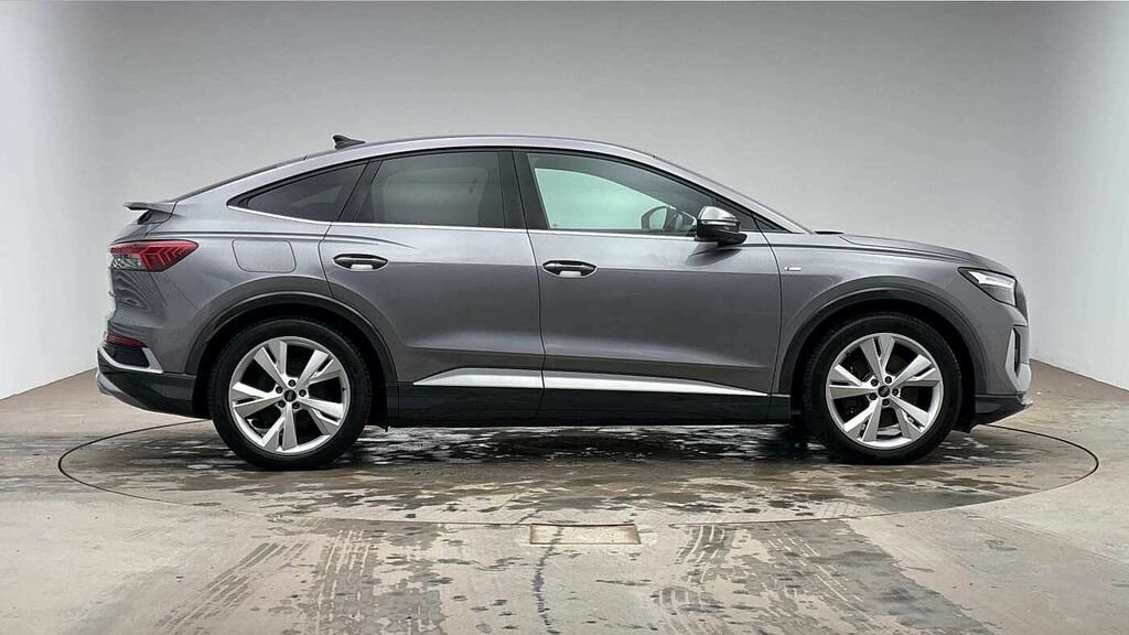 Audi Q4 E Tron Q4 Sportback S Line 40 E-tron 150,00 Kw Grey #4