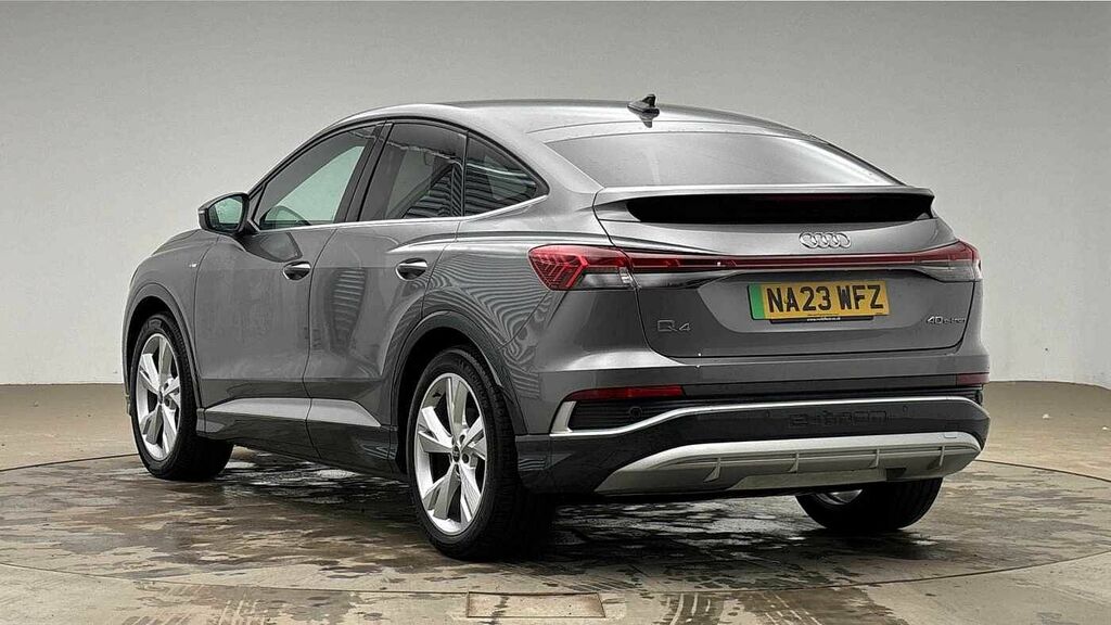 Audi Q4 E Tron Q4 Sportback S Line 40 E-tron 150,00 Kw Grey #3