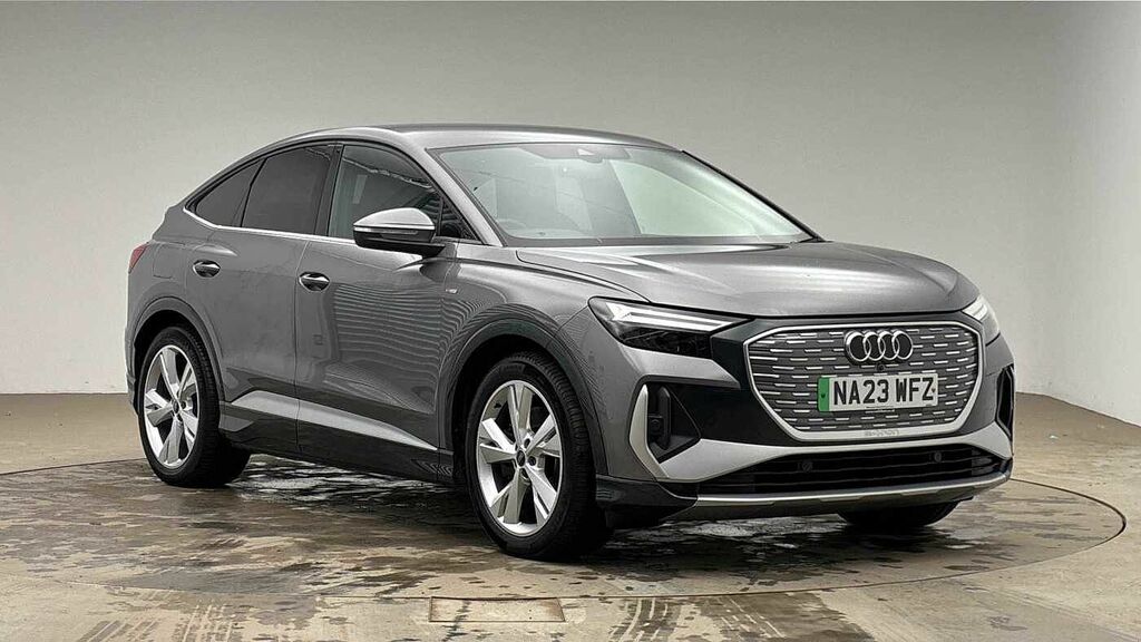 Audi Q4 E Tron Q4 Sportback S Line 40 E-tron 150,00 Kw Grey