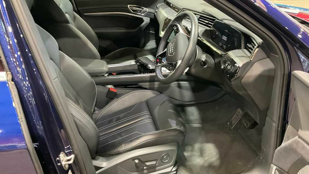 Audi E-Tron S S Line Blue #12