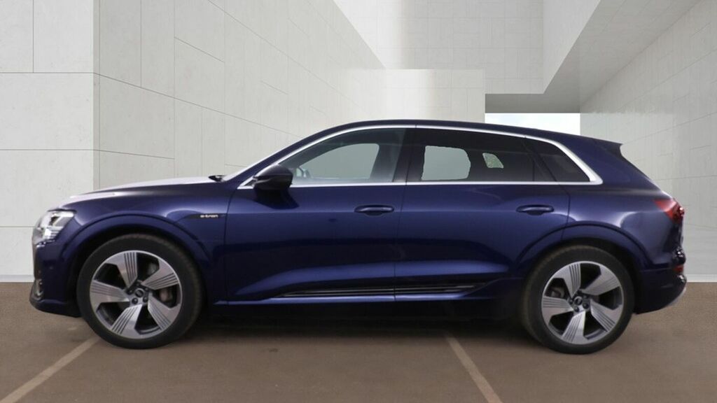 Audi E-Tron S S Line Blue #7