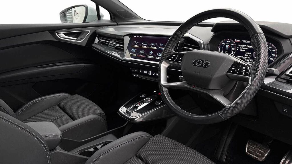 Audi Q4 E Tron Q4 Sportback S Line 40 E-tron 150,00 Kw ND23FFG White #6