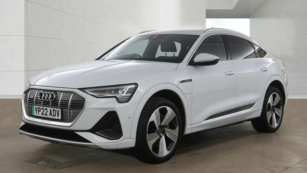 Audi E-tron Sportback S Line 50 Quattro 230,00 Kw White #3