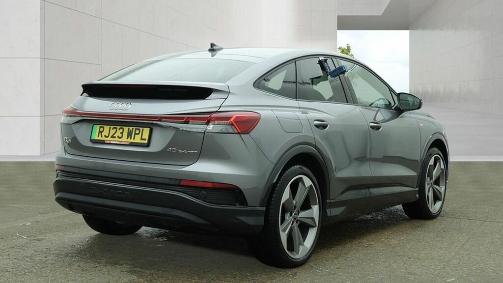 Audi Q4 E Tron Q4 Sportback Vorsprung 40 E-tron 150,00 Kw Grey #5