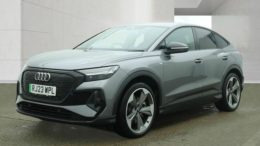 Audi Q4 E Tron Q4 Sportback Vorsprung 40 E-tron 150,00 Kw Grey #3