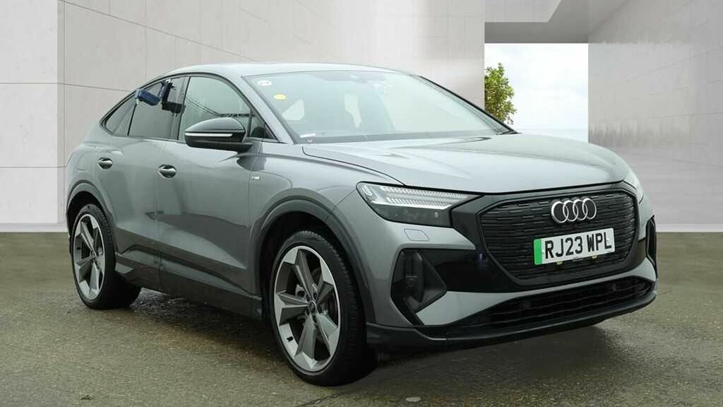Audi Q4 E Tron Q4 Sportback Vorsprung 40 E-tron 150,00 Kw Grey